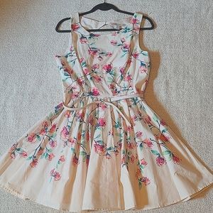 Lauren Conrad Floral Dress- Size 12